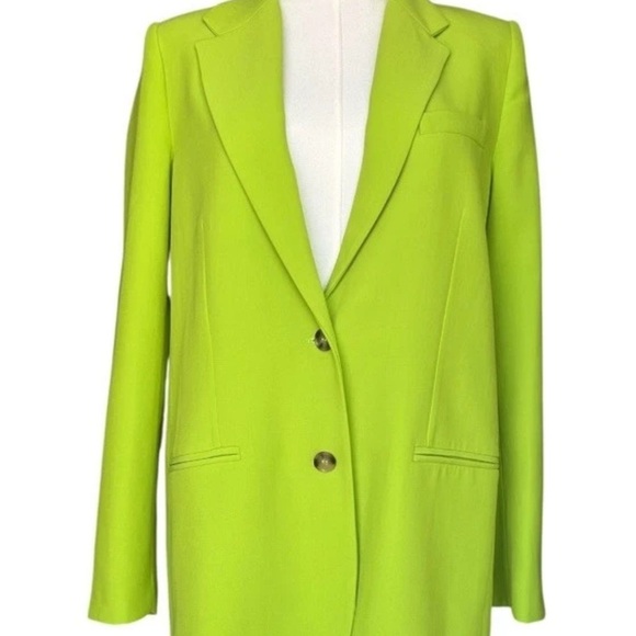 Zara Neon Green Blazer - Picture 3 of 10